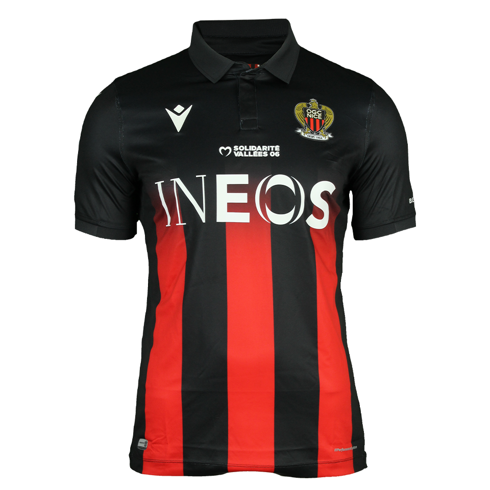 来自OGC Nice的Marcos Paulo Mesquita Lopes球衣