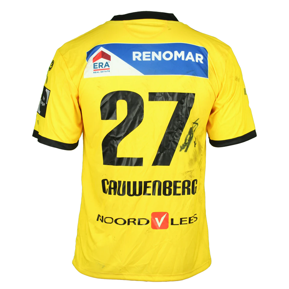 来自K.Lierse S.K.的Timo Cauwenberg球衣