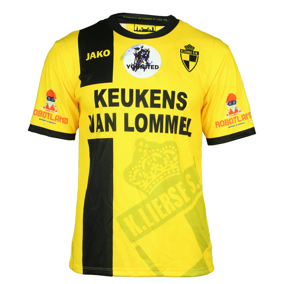 来自K.Lierse S.K.的Timo Cauwenberg球衣