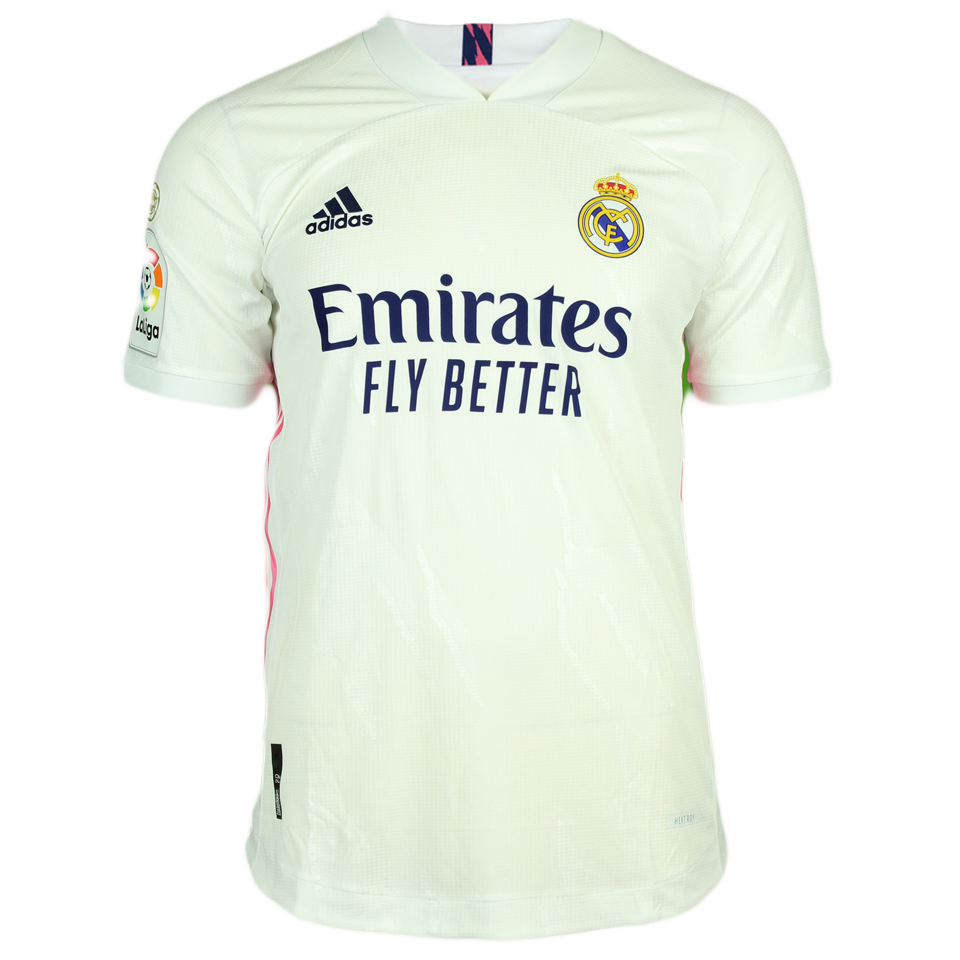 Karim Benzema Jersey Auto 50枚限定 Karim Benzema Real Madrid Signed 2013-2014 Home Jersey Size