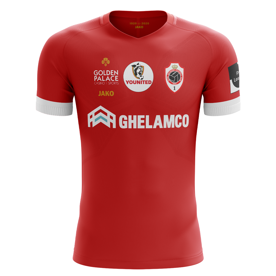 Royal Antwerp FC 팀의 Martin Hongla 셔츠