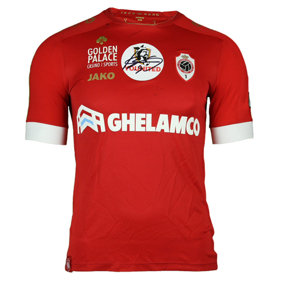 Koji Miyoshi Royal Antwerp FC shirt