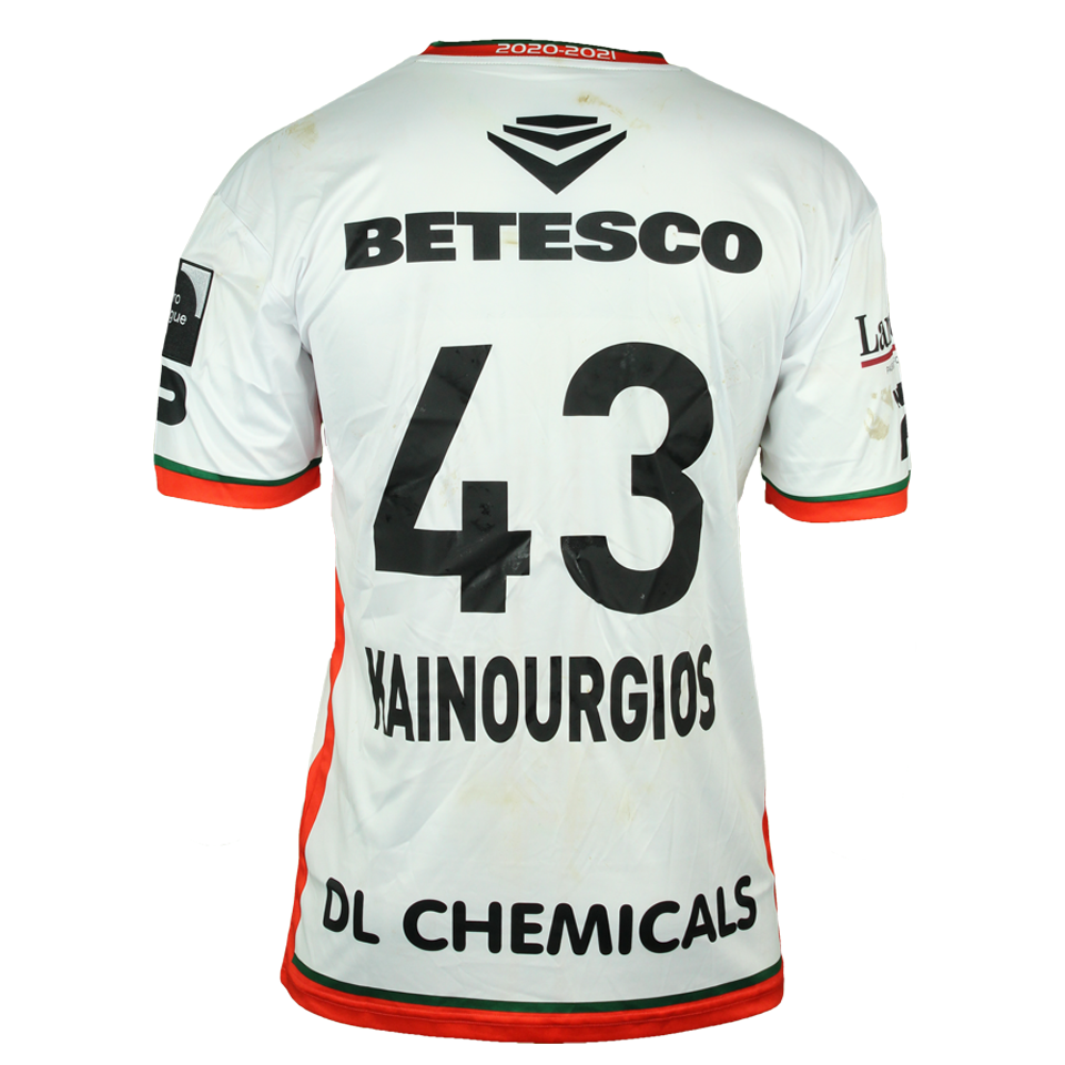 Nikos Kainourgios SV Zulte Waregem shirt