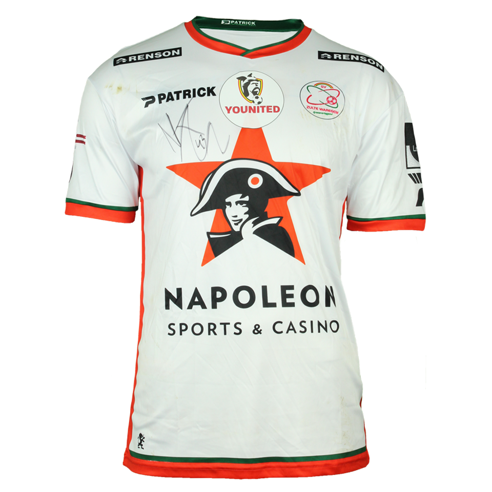 Nikos Kainourgios SV Zulte Waregem shirt