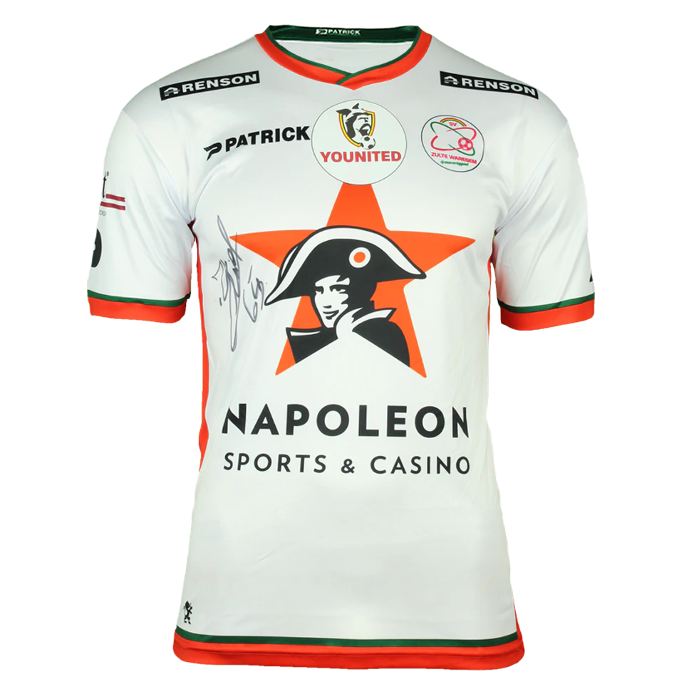 来自SV Zulte Waregem的Maxime Thiel球衣