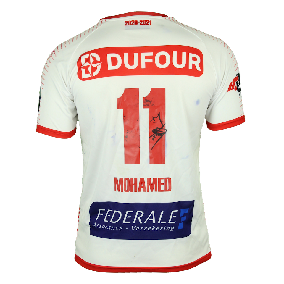 Dimitri Mohamed  Royal Excel Mouscron shirt