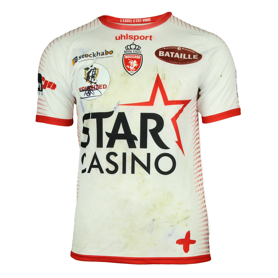 Dimitri Mohamed  Royal Excel Mouscron shirt