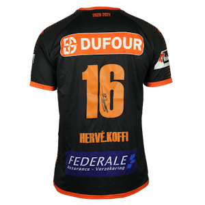 Kouakou Herve Koffi Royal Excel Mouscron shirt