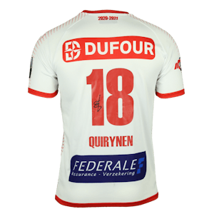 Robbe Quirynen Royal Excel Mouscron shirt