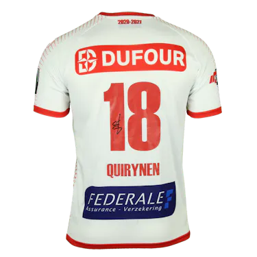 来自Royal Excel Mouscron的Robbe Quirynen球衣