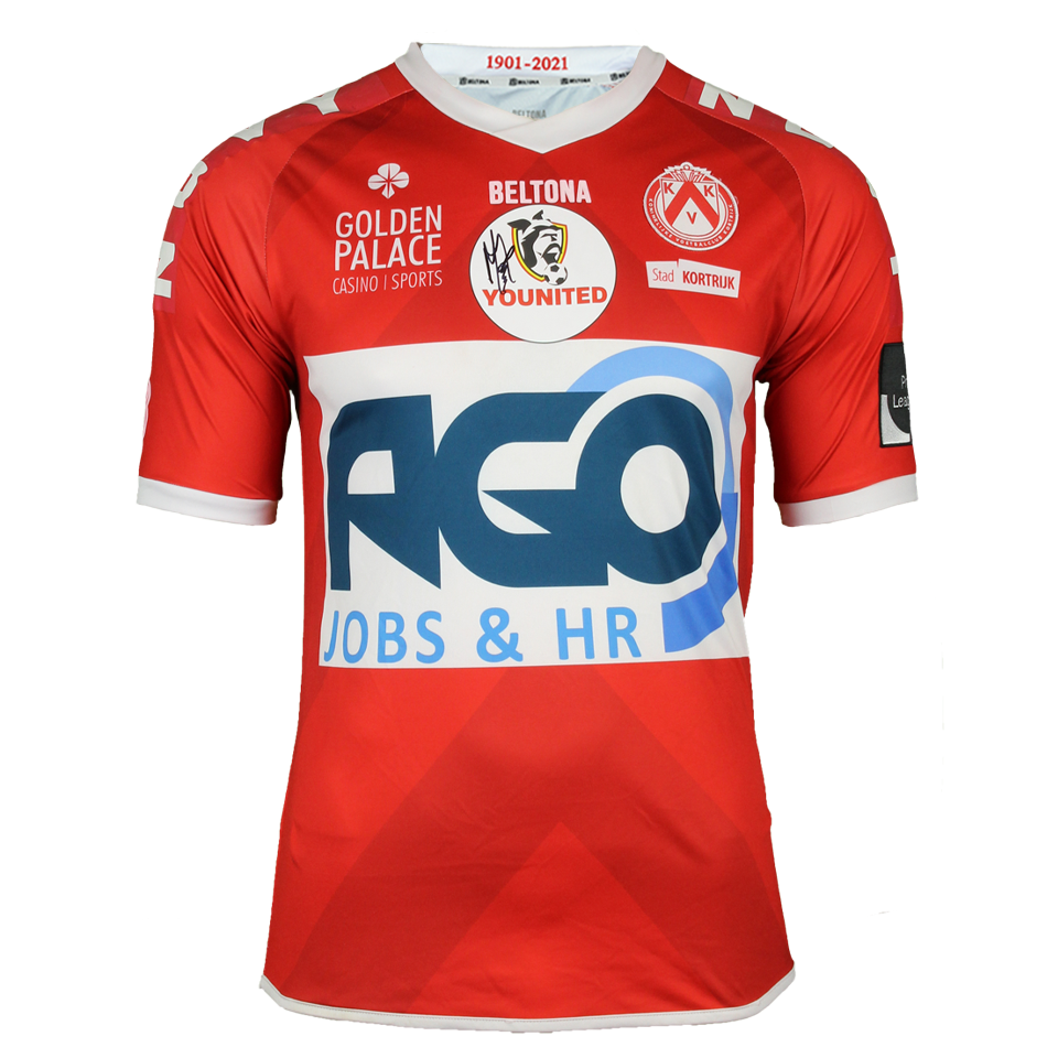 Michiel Jonckheere  KV Kortrijk shirt