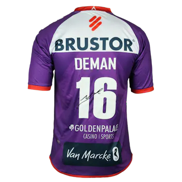 KV Kortrijk 팀의 Maxim Deman 셔츠