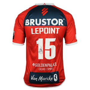 Christophe Lepoint  KV Kortrijk shirt