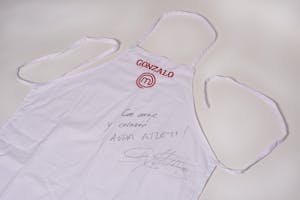 Gonzalo Miro - Signed Masterchef apron