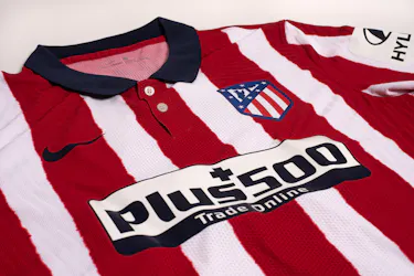 Luis Suárez - First  Atlético match football shirt (Match Issued)