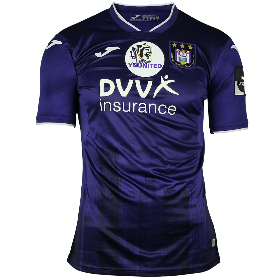 Hannes Delcroix RSC Anderlecht shirt