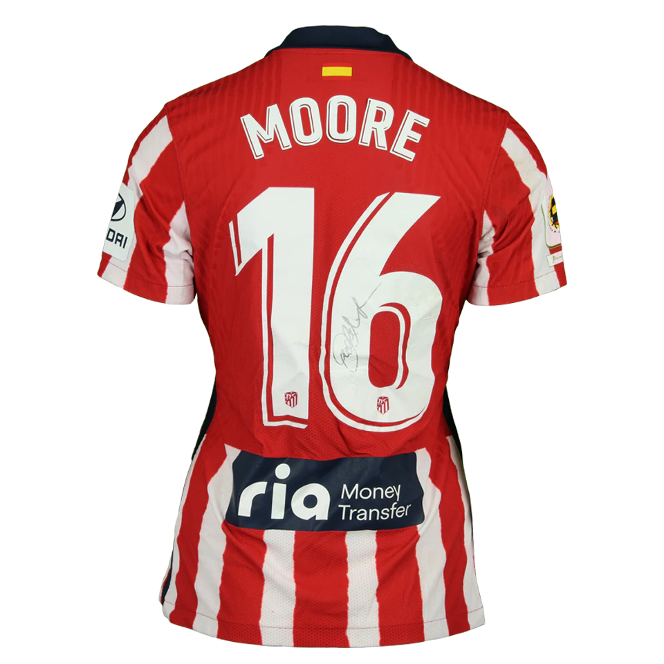 来自Atlético de Madrid Femenino的Jade Moore球衣