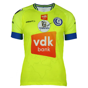 KAA Gent 팀의 Anderson Degbolé Niangbo 셔츠