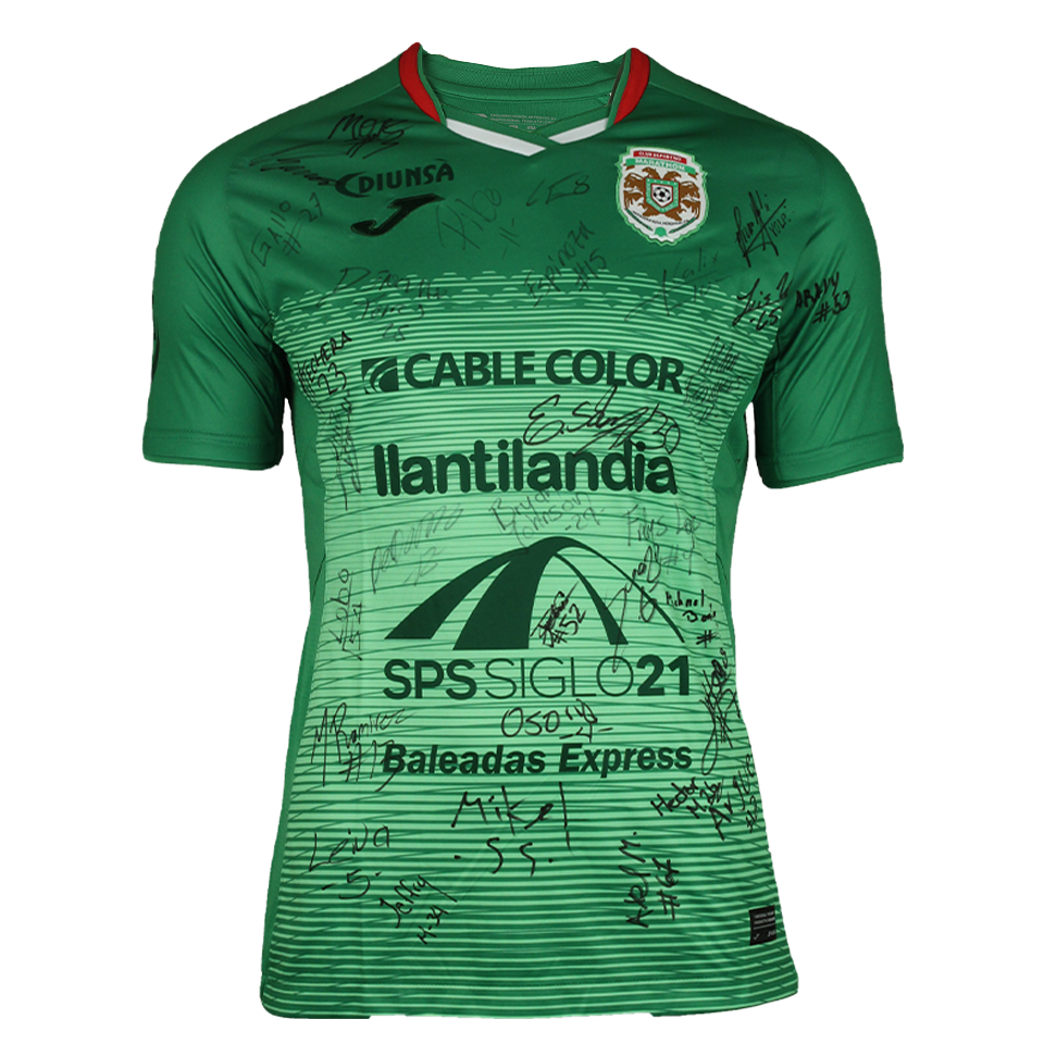 Home Shirt Signed By The Squad 1 - Club Deportivo Marathon