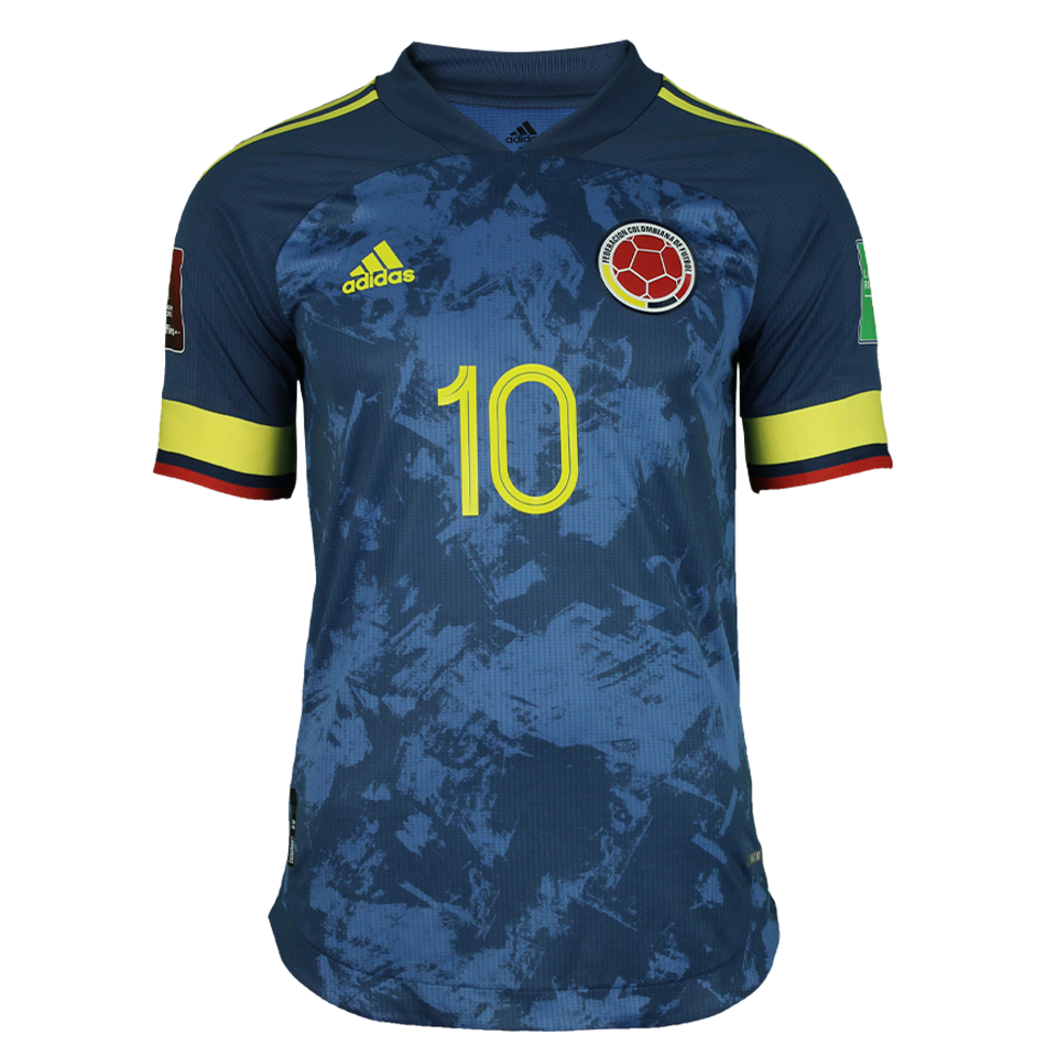 James Rodriguez 商品 James Rodríguez Match Worn, Dual Signed Adidas X17+