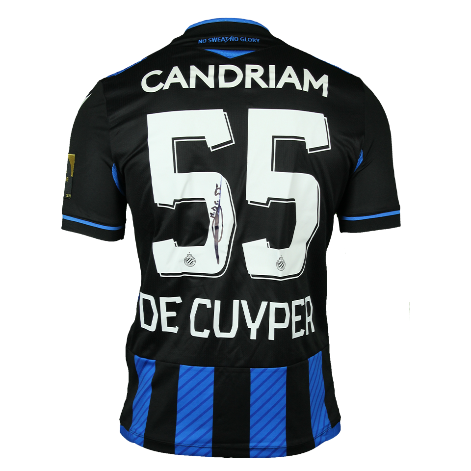 Maxim De Cuyper Club Brugge shirt