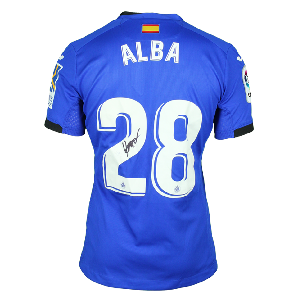 David Alba Fernández Getafe CF shirt