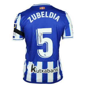 Igor Zubeldía Elorza Real Sociedad shirt