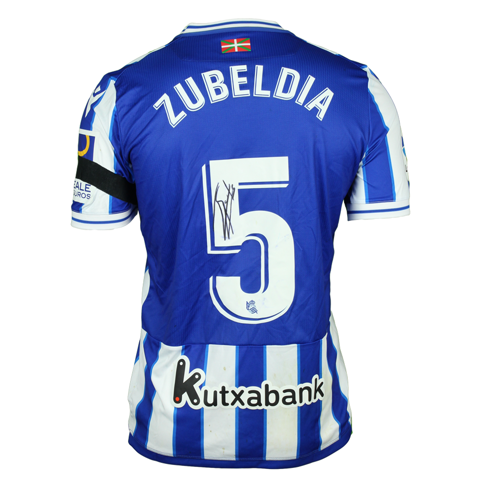 Igor Zubeldía Elorza Real Sociedad shirt