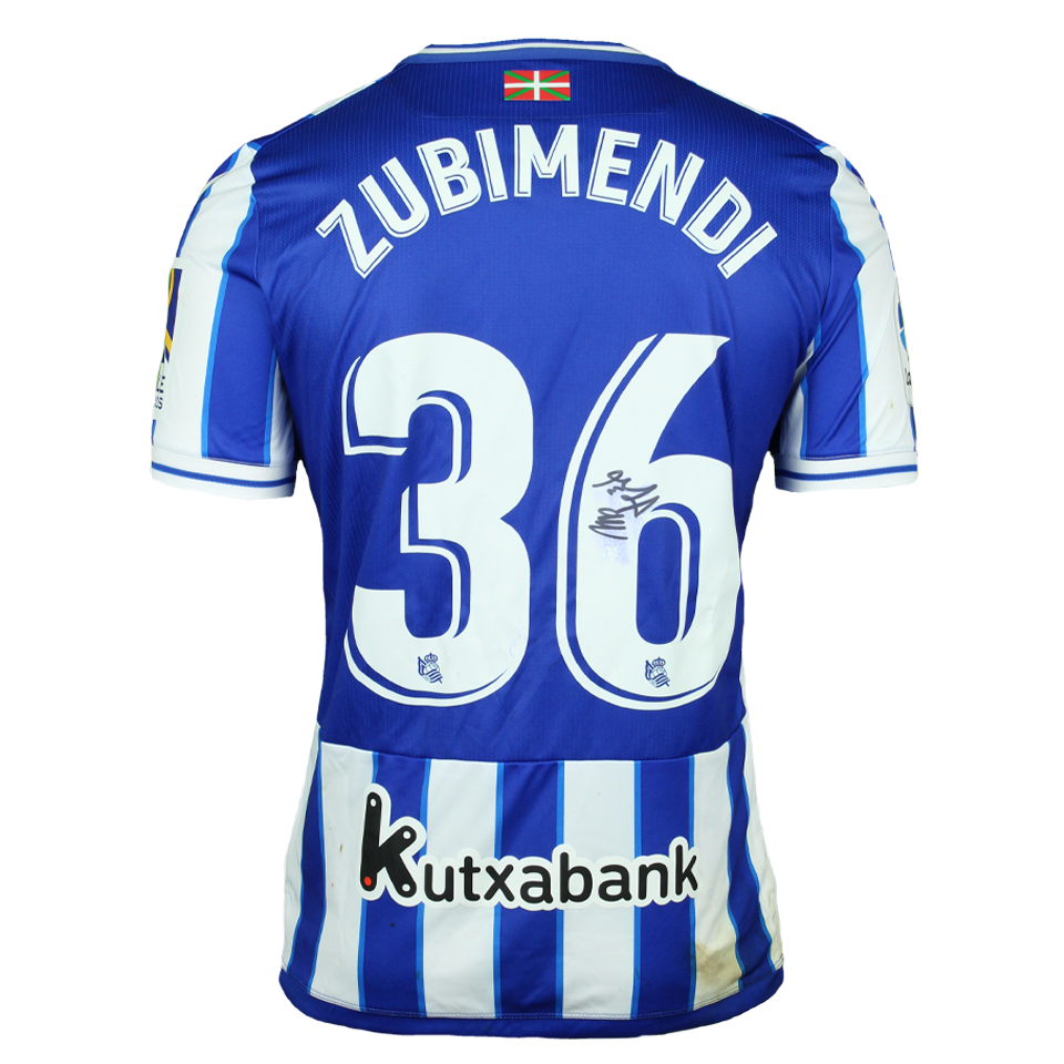 Martín Zubimendi Ibáñez Real Sociedad shirt