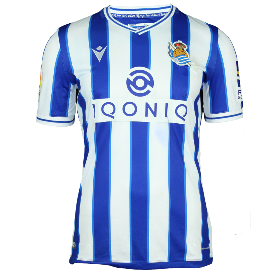 Martín Zubimendi Ibáñez Real Sociedad shirt
