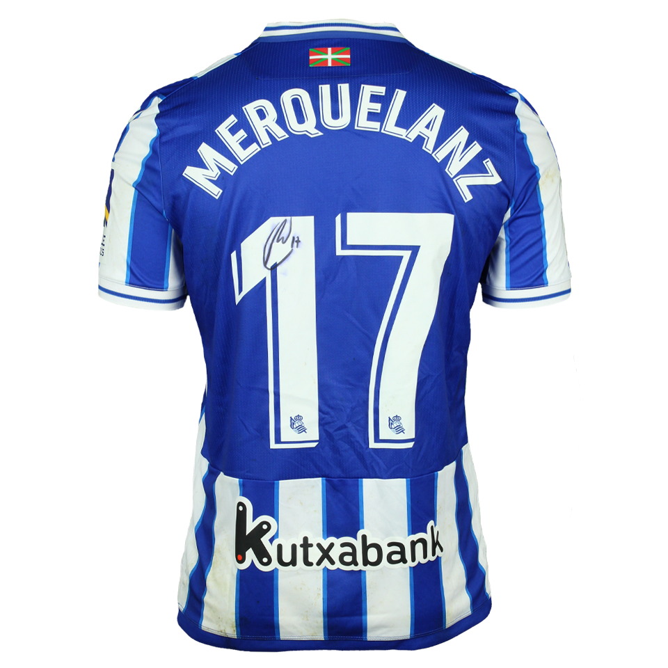 Martín Merquelanz Castellanos Real Sociedad shirt