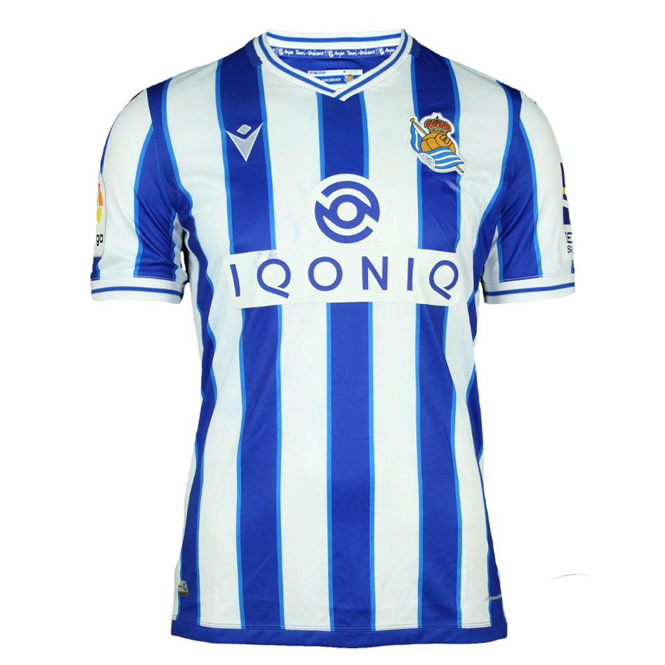 Martín Merquelanz Castellanos Real Sociedad shirt