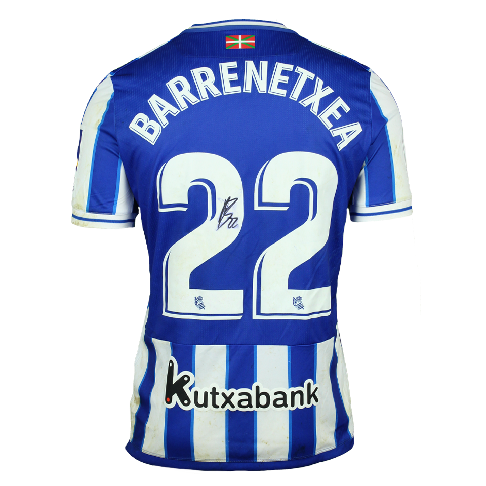 Ander Barrenetxea Muguruza Real Sociedad shirt