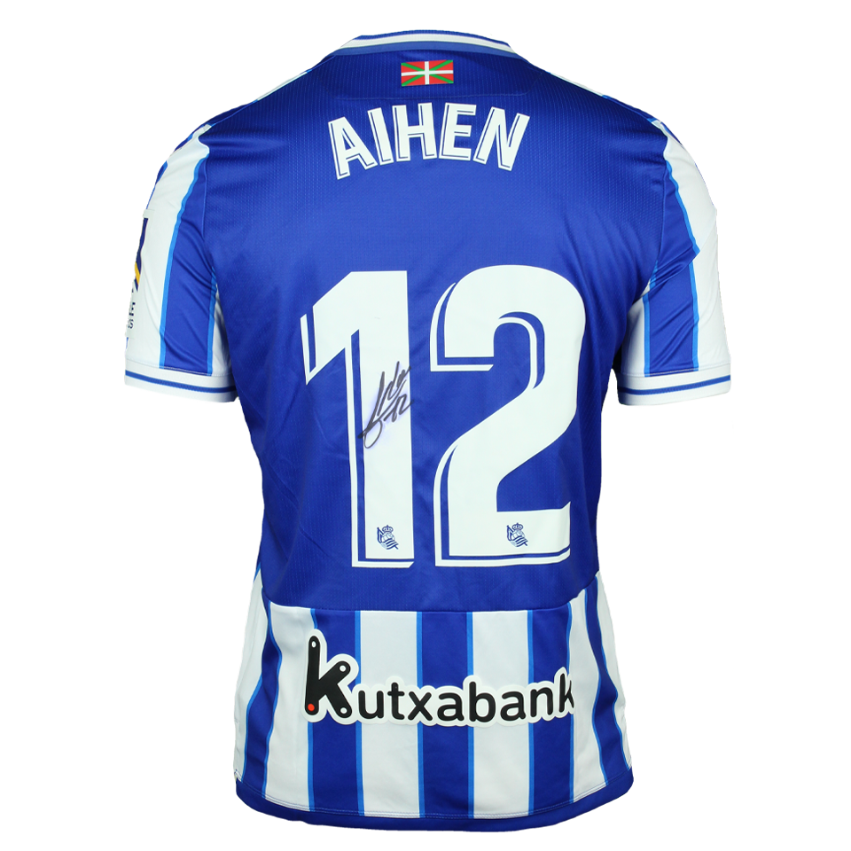 Maillot de Aihen Muñoz Capellán (Real Sociedad)