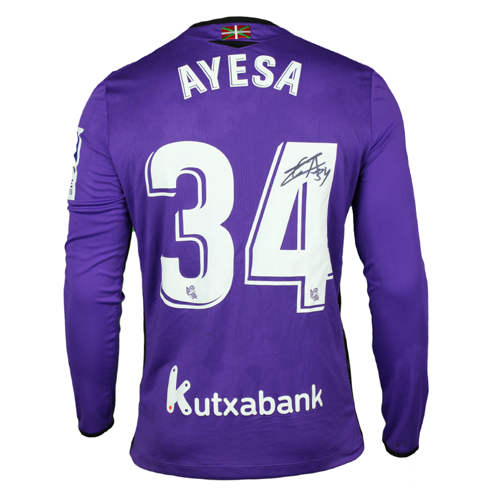 Gaizka Ayesa Burgui Real Sociedad shirt