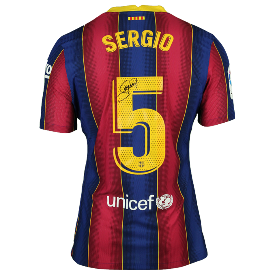 Sergio Busquets | FC Barcelona - CA Osasuna | MatchWornShirt