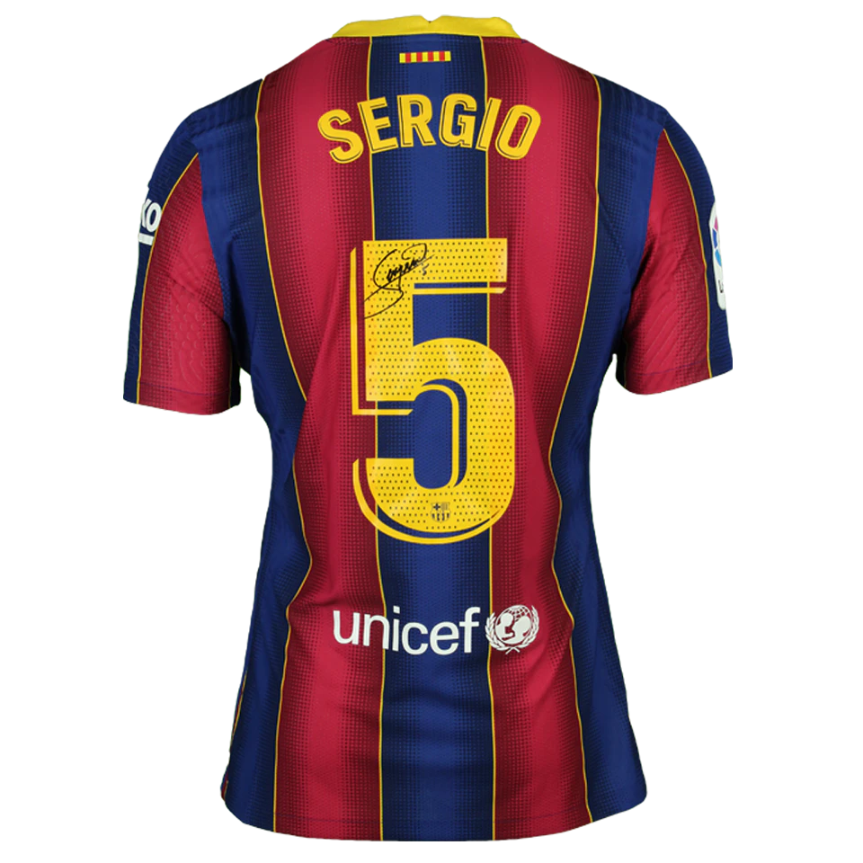 Sergio Busquets FC Barcelona jersey