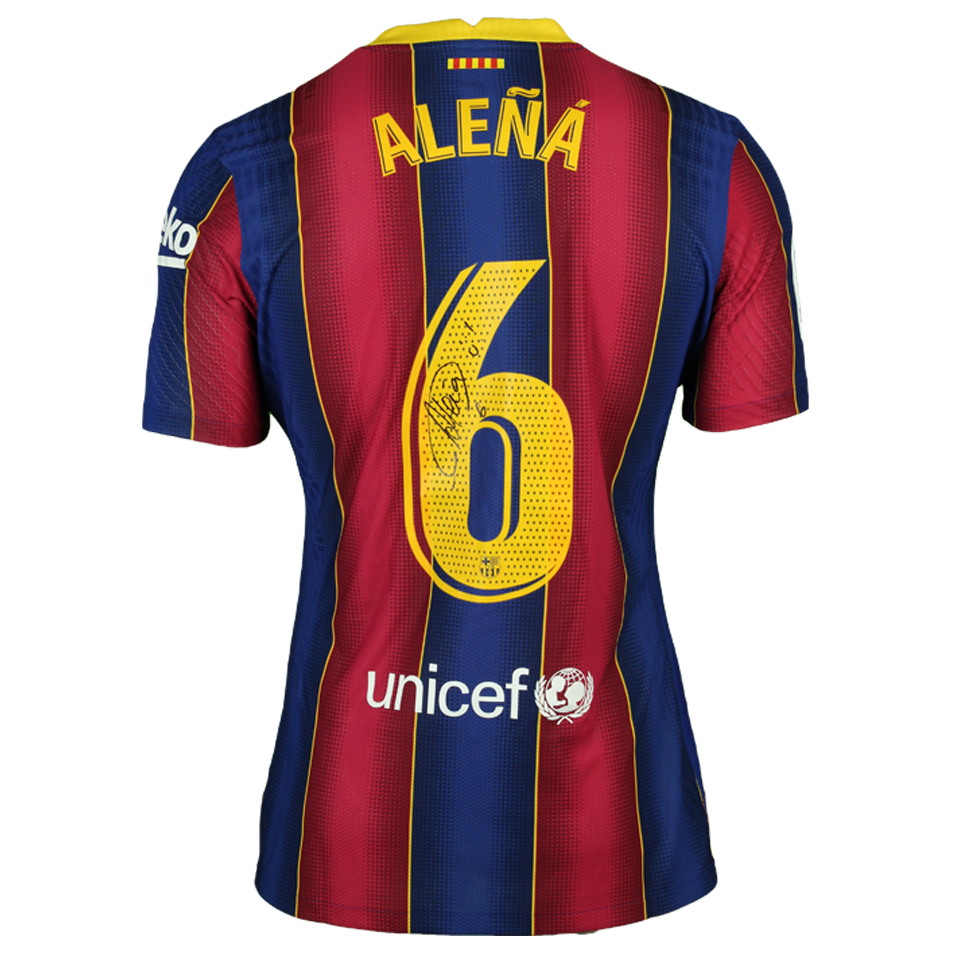 Carles Aleña FC Barcelona jersey