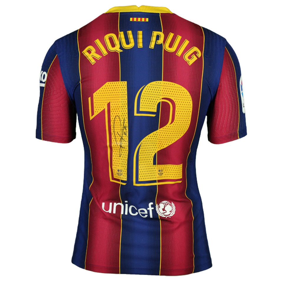 Riqui Puig FC Barcelona jersey