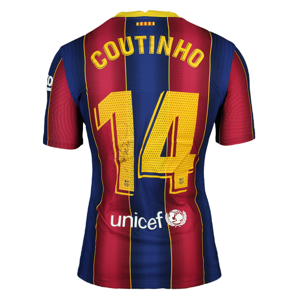 Philippe Coutinho | FC Barcelona - CA Osasuna | MatchWornShirt