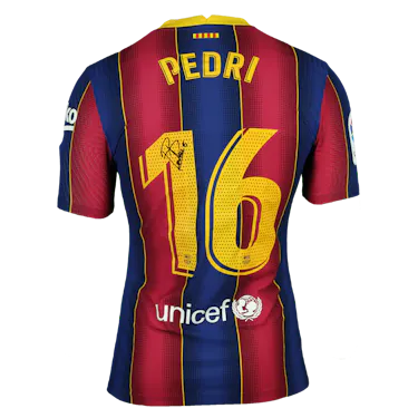 来自FC Barcelona的Pedri González球衣