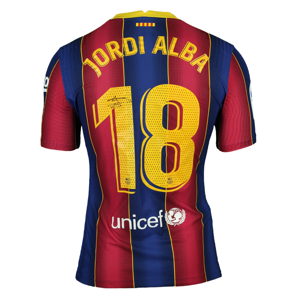 Jordi Alba | FC Barcelona - CA Osasuna | MatchWornShirt