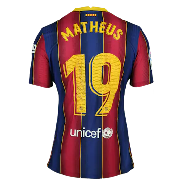 Matheus Fernandes  FC Barcelona shirt