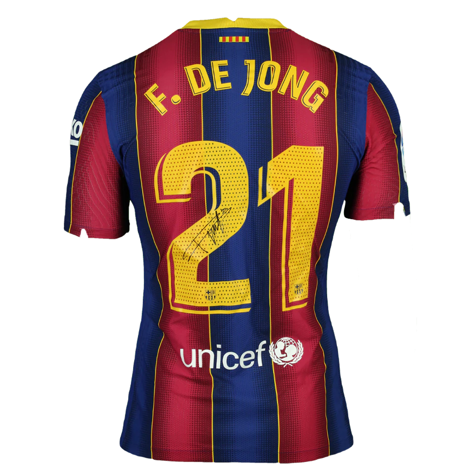 Frenkie de Jong FC Barcelona jersey