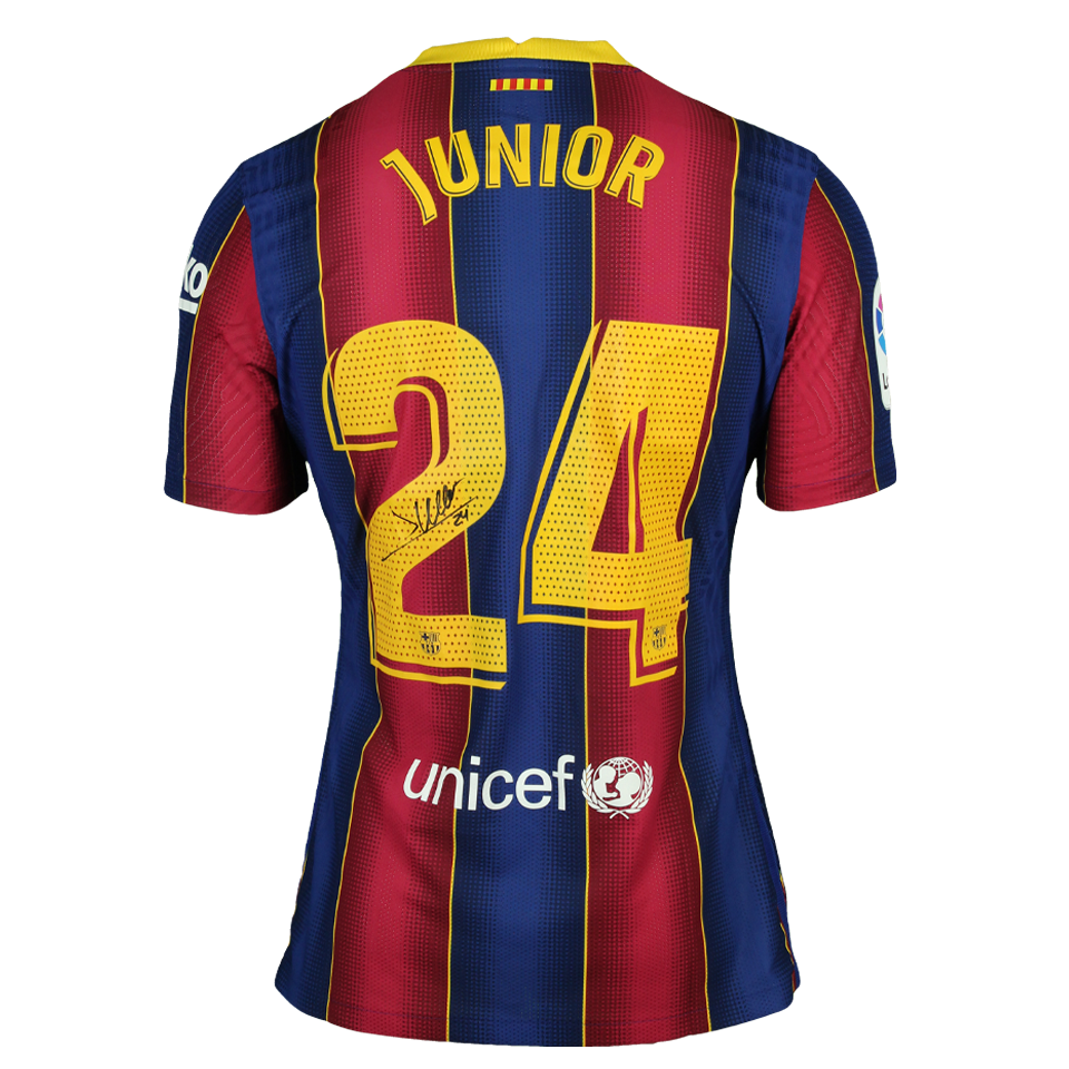 Junior Firpo  FC Barcelona shirt