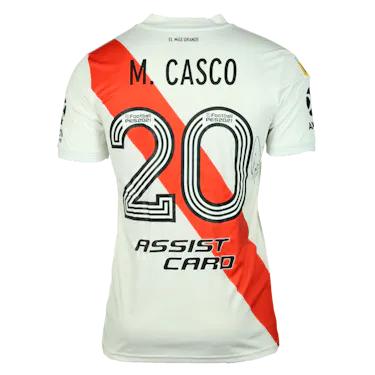 Milton Casco River Plate camisa.