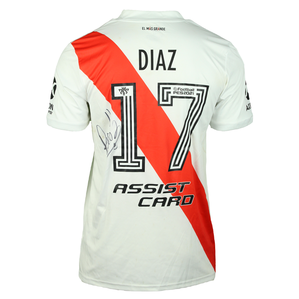 Paulo César Díaz Huincales River Plate shirt