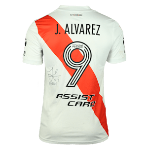 Julián Alvarez River Plate shirt