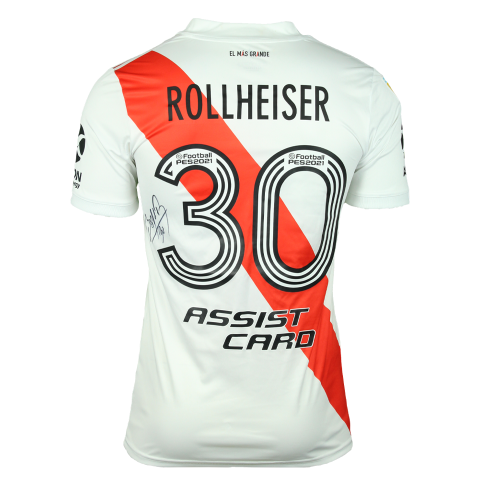Benjamín Rollheiser River Plate shirt