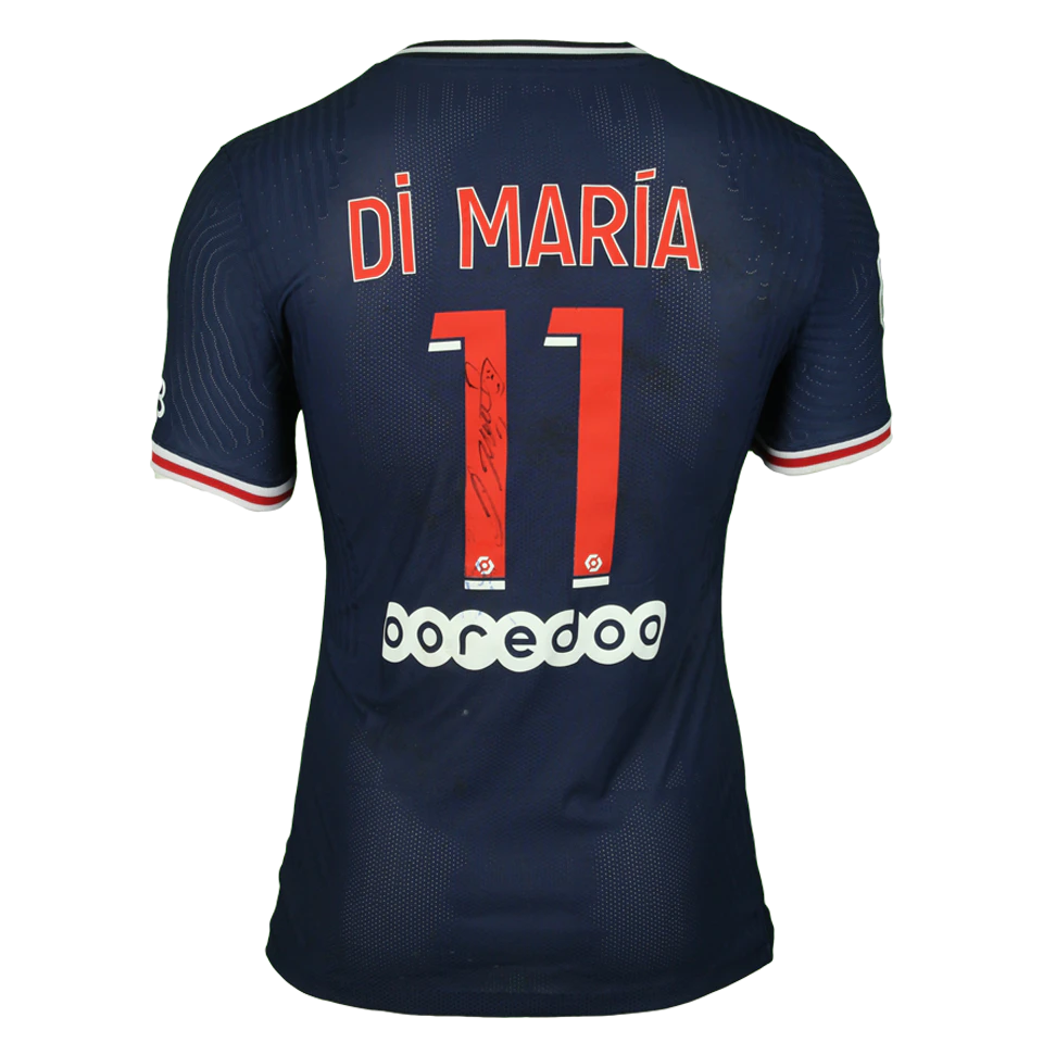Ángel Di María | Angers SCO - Paris Saint Germain | MatchWornShirt